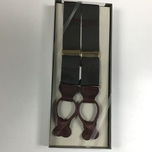 Brand New Trafalgar Dark Olive + Brown Suspenders